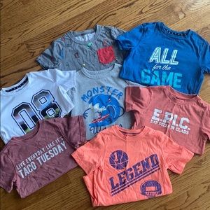 Boys Graphic T Lot